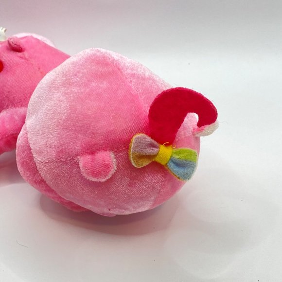 2007 Nanco Care Bears Cheer Bear Plush Stuffed Animal Toy Pink Heart Rainbow 8" - Picture 12 of 15
